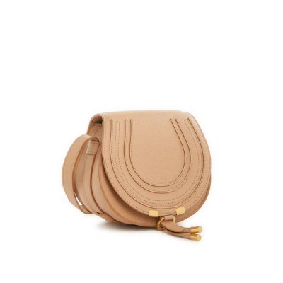 Chloé Marcie Shoulder Bag In Orange