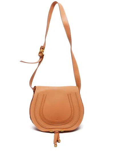 Pre-owned Chloé Marcie Shoulder Bag In Brown