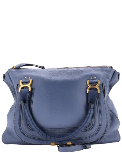 Pre-owned Chloé Marcie Shoulder Bag Large (authentic Pre-loved)