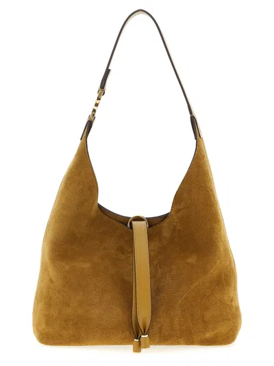 CHLOÉ MARCIE SHOULDER BAGS BEIGE