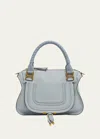 Chloé Marcie Double Carry Bag In 20v Dark Khaki