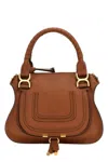Chloé Chloe Women Brown Leather Medium Marcie Handbag In Brown