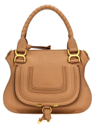 Chloé Marcie Small Handbag In Brown