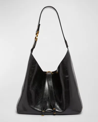 CHLOÉ MARCIE SMALL HOBO BAG IN SHINY CALFSKIN