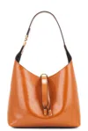 Chloé Womens Tan Marcie Hobo Small Leather Shoulder Bag In Clay Brown