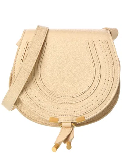Chloé Marcie Small Leather Saddle Bag