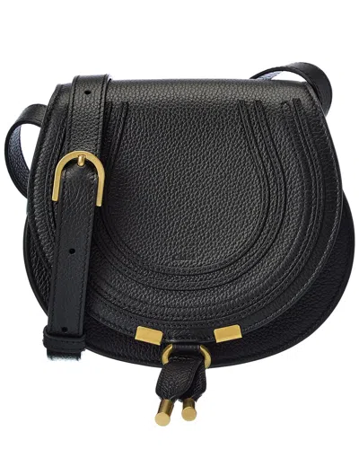 CHLOÉ CHLOÉ MARCIE SMALL LEATHER SADDLE BAG