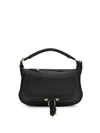 Chloé Small Leather Marcie Shoulder Bag In Black