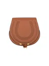 Chloé Marcie Brown Calf Leather Handbag