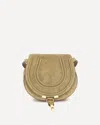 Chloé Marcie Small Shoulder Bag In Sand