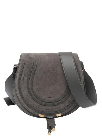 CHLOÉ MARCIE SUEDE CROSSBODY BAG