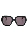 Chloé Marcie Sunglasses In Black