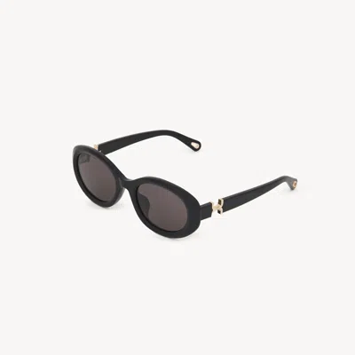 Chloé Marcie Sunglasses Black Size Onesize