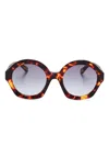 Chloé Marcie Sunglasses In Brown