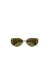 Chloé Marcie Sunglasses In Green