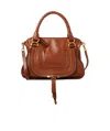 Chloé Chloe Women Brown Leather Medium Marcie Handbag In Brown