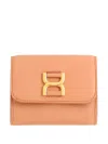 Chloé Marcie Tri-fold Leather Wallet In Pink