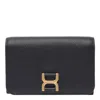 Chloé Medium Marcie Compact Wallet In Nero