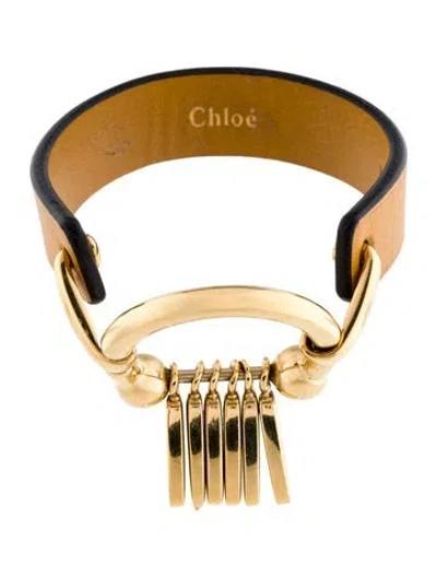 Pre-owned Chloé Marin Bracelet, 6.5" In Yellow