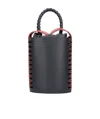Chloé Matching Color Mini Shoulder Bag In Black