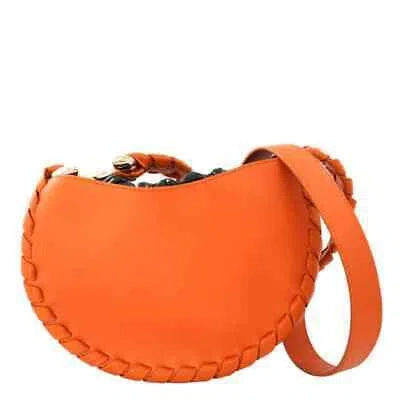Pre-owned Chloé Chloe Mate Shoulder Bag Small In Orange C22as571h95884