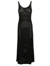 Chloé Maxi Dress With Open-knit Design