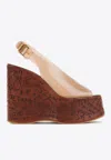 Chloé Maxime 130 Plexi Wedge Sandals