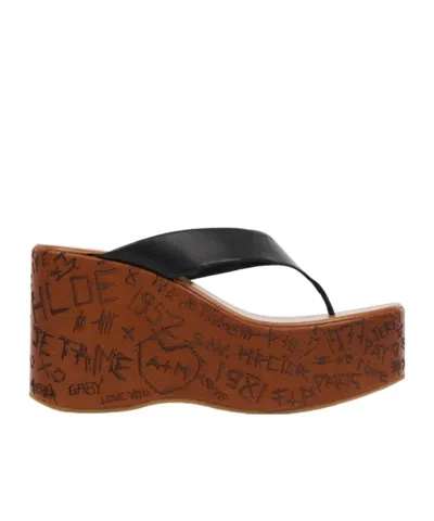 CHLOÉ MAXIME WEDGE SLIDE