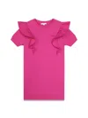 Chloé Eyelet-detailing Organic Cotton Dress In Pink