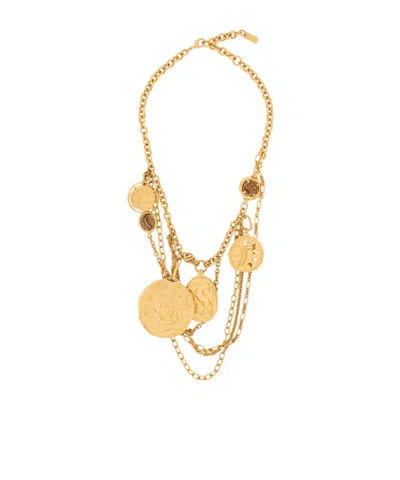 CHLOÉ CHLOÉ MEDALS CHAINED NECKLACE