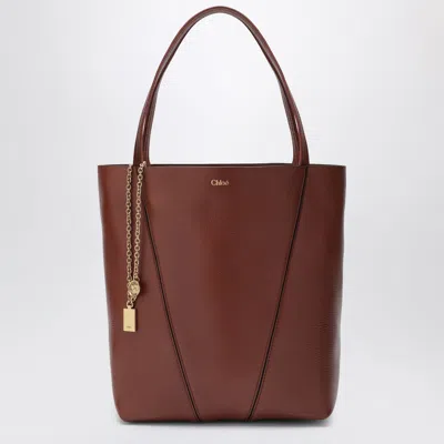 Chloé Medium Brown  Spin Tote Bag