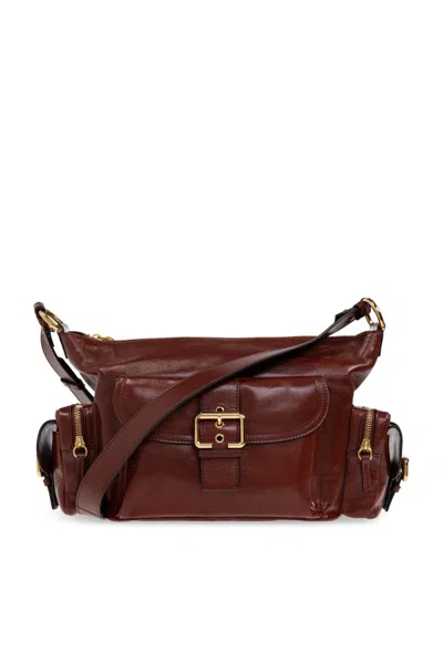 Chloé Medium Camera Handbag In Red