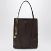 Chloé Medium Dark  Spin Tote Bag In Brown