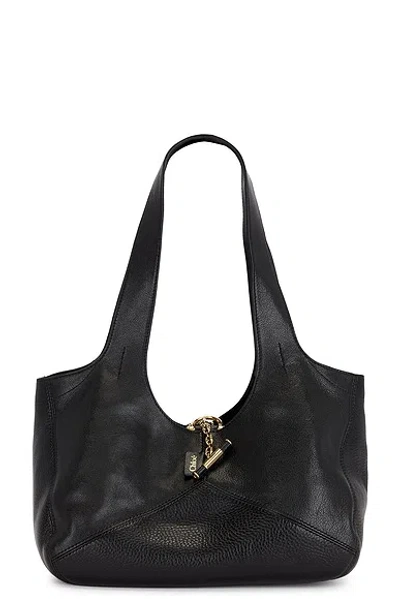 Chloé Medium East West Balloon Tote Bag In Black