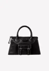 Chloé Edith Day Medium Leather Satchel In Black