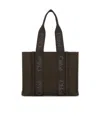 Chloé Medium Logo Shoulder Bag In Black