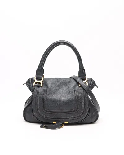 Chloé Medium Marcie Bag In Black