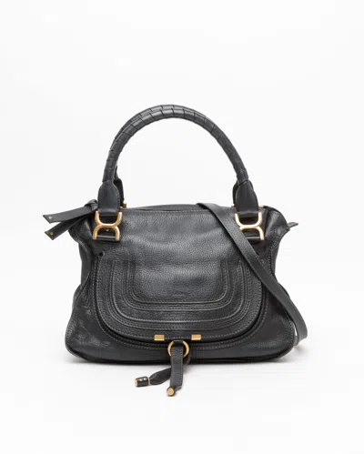 Chloé Medium Marcie Bag In Black