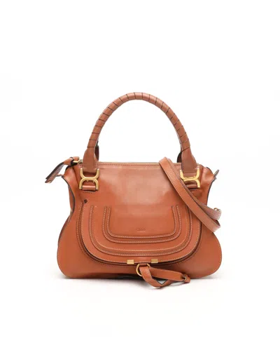 Chloé Medium Marcie Bag In Brown