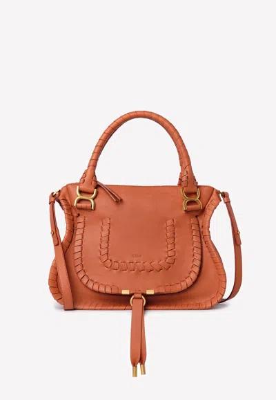 Chloé Medium Marcie Bag In Brown