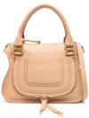Chloé Medium Marcie Double Carry Tote Bag In Neutrals
