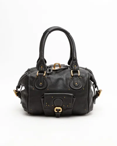 Chloé Medium Paddington Bag In Black