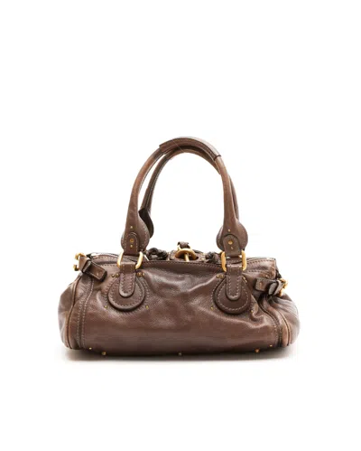 Chloé Medium Paddington Bag In Brown