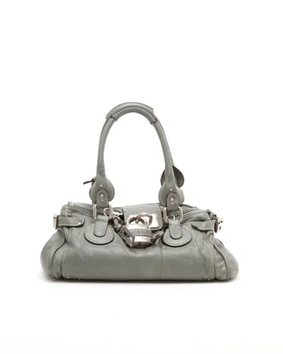 Chloé Medium Paddington Bag In Gray
