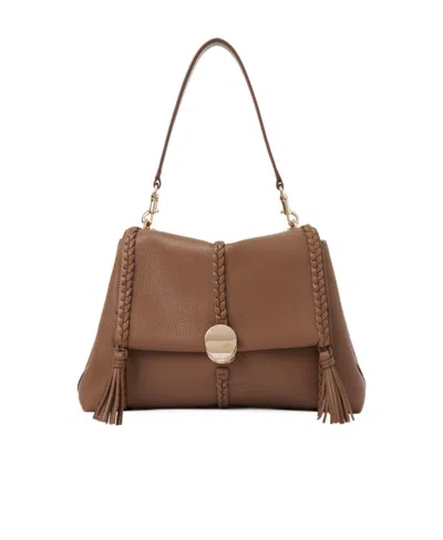 Chloé Penelope Handbag In Brown