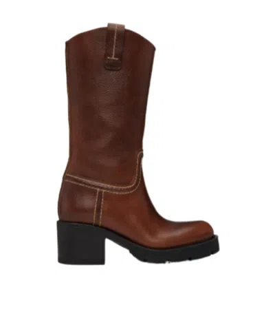 Chloé Medium-sized Boots In Brown