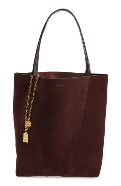 Chloé Medium Spin Suede Tote