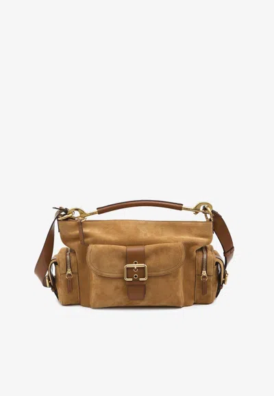 CHLOÉ MEDIUM SUEDE CAMERA BAG