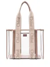Chloé Medium Woody Tote Bag In Pink