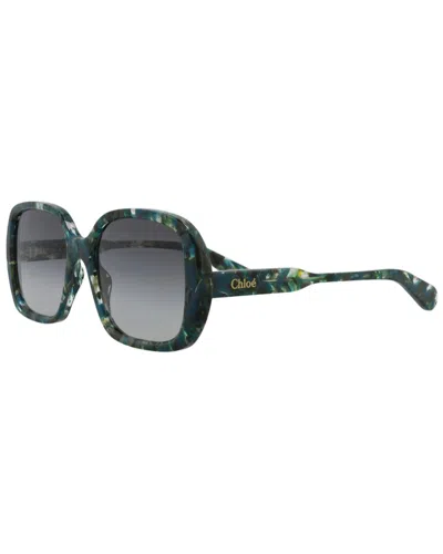 Chloé Men's 55mm Sunglasses In Green